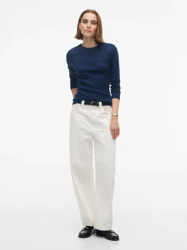 nahlad Tommy Hilfiger dámske tmavo modré tričko