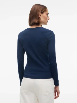 nahlad Tommy Hilfiger dámske tmavo modré tričko