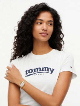 nahlad Tommy Jeans dámske biele tričko