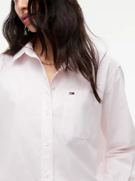 nahlad Tommy Jeans dámska prúžkovaná košeľa