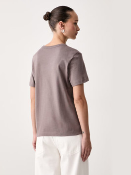 nahlad Calvin Klein dámske hnedé tričko
