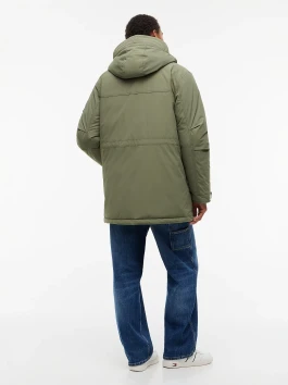 nahlad Tommy Jeans pánska zelená bunda