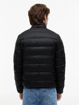 nahlad Tommy Jeans pánska čierna bunda