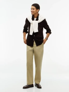 nahlad Tommy Hilfiger pánska tmavo hnedá košeľa