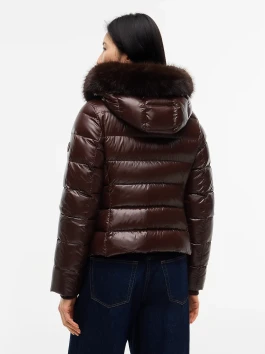 nahlad Tommy Hilfiger dámska hnedá bunda