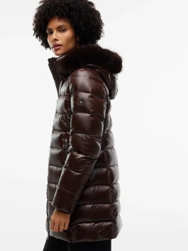 nahlad Tommy Hilfiger dámsky hnedý kabát