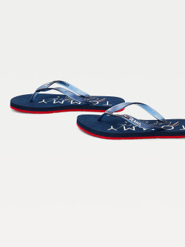 nahlad Tommy Jeans dámske tmavomodré žabky