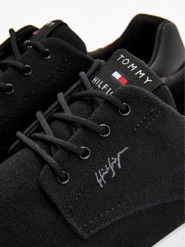 nahlad Tommy Hilfiger pánske čierne tenisky