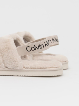 nahlad Calvin Klein dámske smotanové papuče
