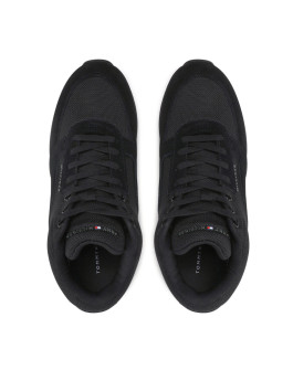 nahlad Tommy Hilfiger pánske čierne tenisky