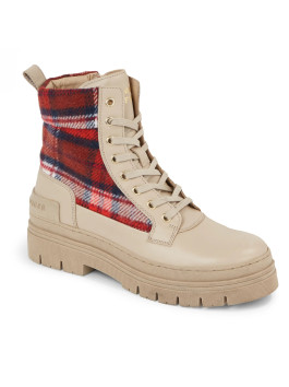 nahlad Tommy Hilfiger dámske béžové členkové topánky