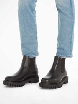 nahlad Tommy Hilfiger pánske čierne topánky 
