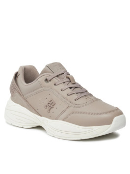 nahlad Tommy Hilfiger dámske šedo béžové tenisky