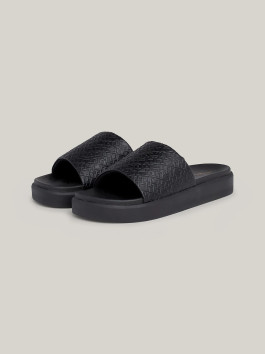 nahlad Tommy Hilfiger dámske čierne šľapky