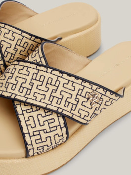 nahlad Tommy Hilfiger dámske béžové nazúvaky