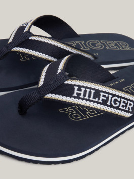 nahlad Tommy Hilfiger dámske tmavo modré žabky