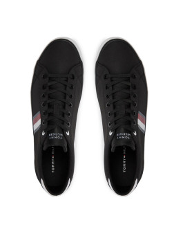 nahlad Tommy Hilfiger pánske čierne tenisky