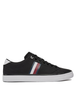 nahlad Tommy Hilfiger pánske čierne tenisky