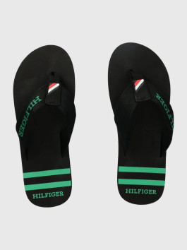 nahlad Tommy Hilfiger pánske čierne žabky
