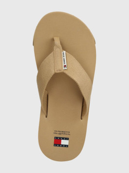 nahlad Tommy Jeans pánske béžové žabky