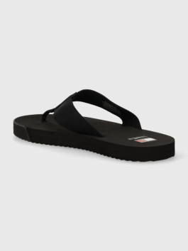 nahlad Tommy Jeans pánske čierné žabky