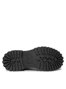 nahlad Tommy Jeans pánske čierne členkové topánky