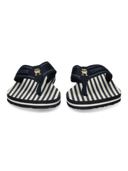 nahlad Tommy Hilfiger dámske tmavo modré žabky 