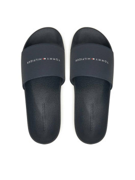 nahlad Tommy Hilfiger pánske tmavo modré šľapky