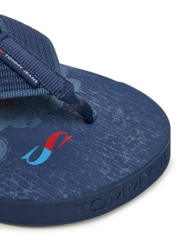 nahlad Tommy Jeans pánske modré žabky