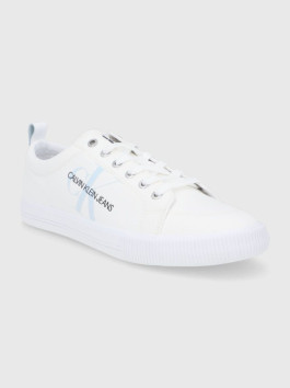 nahlad Calvin Klein pánske biele tenisky