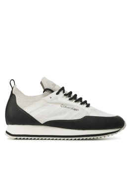 nahlad Calvin Klein pánske biele tenisky LOW TOP LACE UP NYLON
