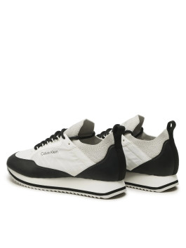 nahlad Calvin Klein pánske biele tenisky LOW TOP LACE UP NYLON