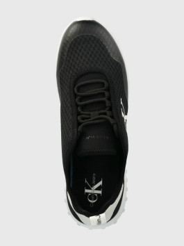 nahlad Calvin Klein pánske čierne tenisky ŠPORTY RUNNER EVA SLIPON MESH