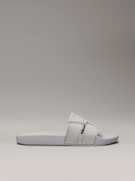 nahlad Calvin Klein pánske šedé šľapky