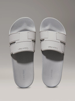 nahlad Calvin Klein pánske šedé šľapky