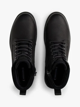 nahlad Tommy Hilfiger pánske čierne topánky