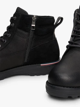 nahlad Tommy Hilfiger pánske čierne topánky