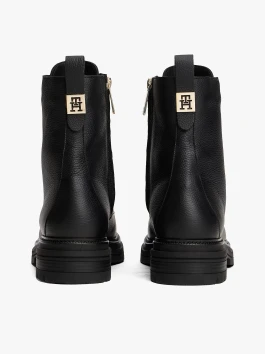 nahlad   Tommy Hilfiger dámske čierne členkové topánky