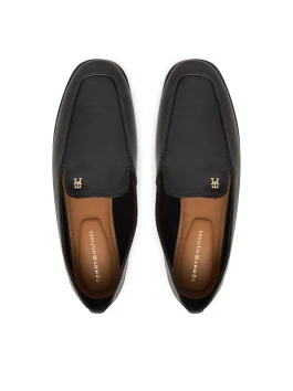 nahlad Tommy Hilfiger dámske čierne mokasíny