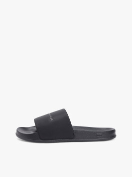 nahlad Tommy Hilfiger pánske čierne šľapky