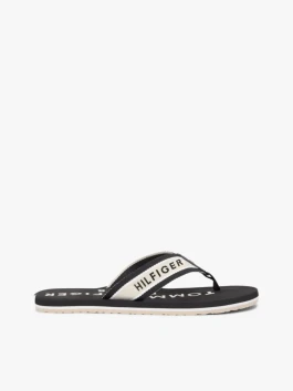 nahlad Tommy Hilfiger pánske čierne žabky