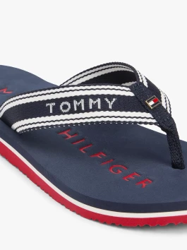 nahlad Tommy Hilfiger dámske tmavo modré žabky