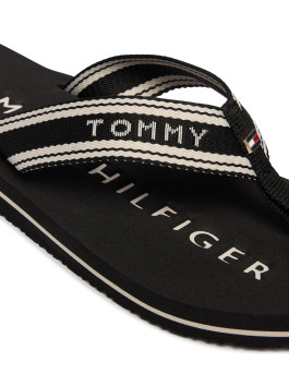 nahlad Tommy Hilfiger dámske čierne žabky