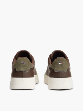nahlad Tommy Hilfiger pánske hnedé tenisky