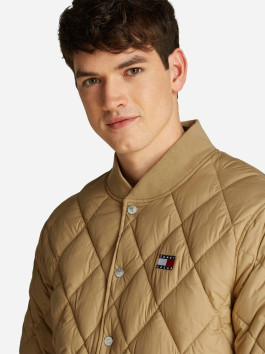 nahlad Tommy Jeans pánsky béžový bomber