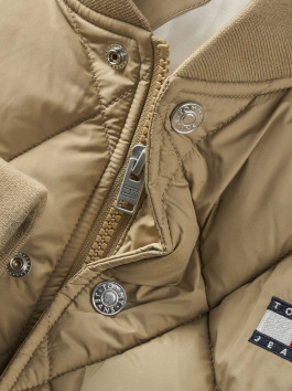 nahlad Tommy Jeans pánsky béžový bomber