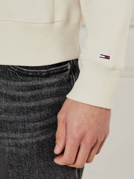nahlad Tommy Jeans pánska béžová mikina 