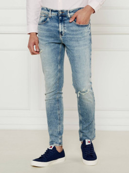nahlad Tommy Jeans pánske modré džínsy