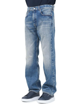 nahlad Tommy Jeans pánske modré džínsy