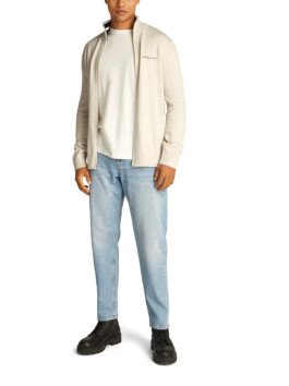 nahlad Tommy Jeans pánsky krémový sveter